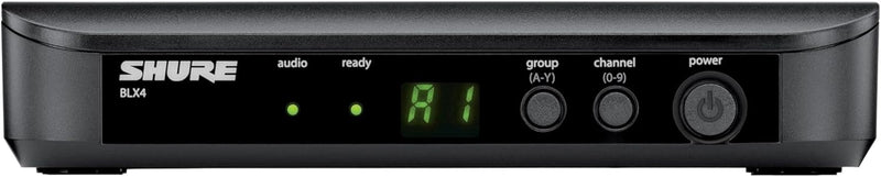 Shure BLX4=-H9 Single Channel Wireless Receiver H9 Band — main product image