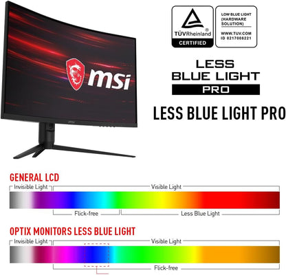 MSI G271CP 27" FHD 165Hz Gaming Monitor