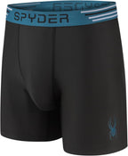 Spyder Boxer Briefs 4 Pack Poly Spandex Performance Underwear