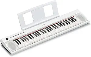Yamaha NP12WH 61-Key Lightweight Portable Keyboard White — main product image