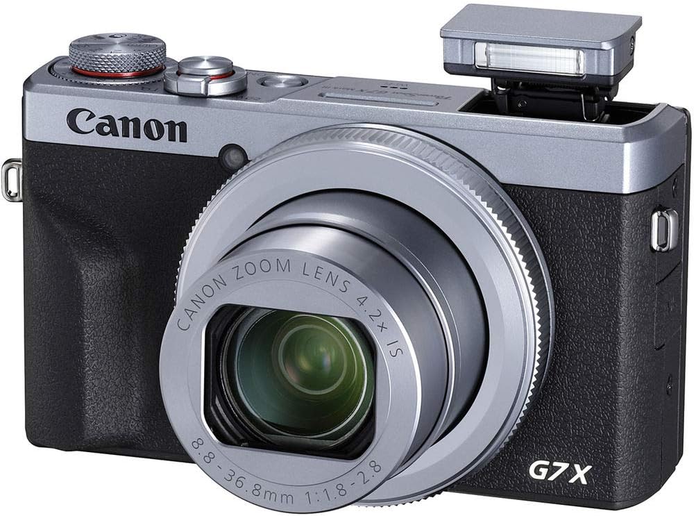Canon 3638C001 PowerShot G7 X Mark III Silver Kit