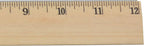 Westcott 10381 12 Inch Wooden Ruler