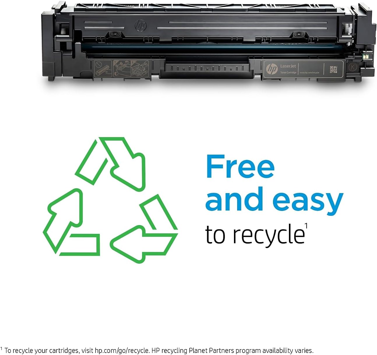 HP 410X CF410XD Black High-Yield Toner Cartridge 2-Pack