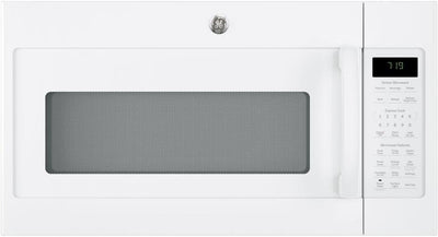 GE JVM7195DKWW 1.9 Cu. Ft. White Over-the-Range Microwave