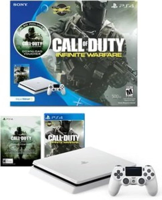 Sony PlayStation 4 Slim 500GB White - Call of Duty Bundle