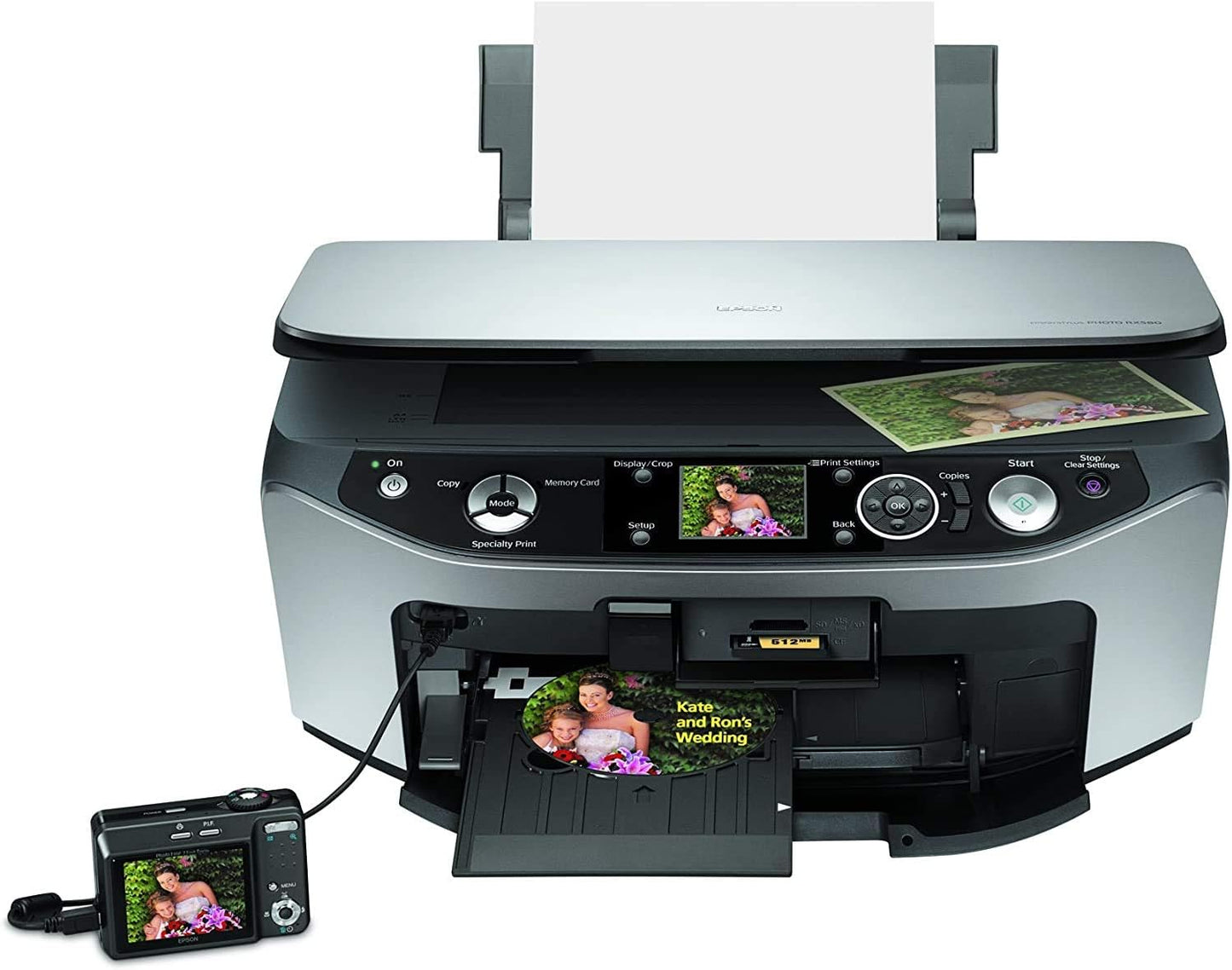 Epson C11C693201 Stylus Photo RX595 All-in-One Printer
