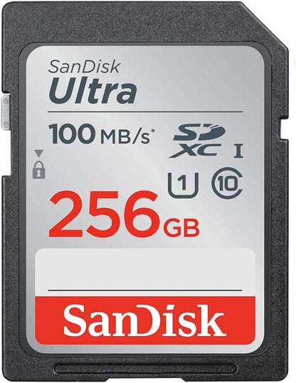 SanDisk 256GB Ultra SDXC UHS-I Memory Card