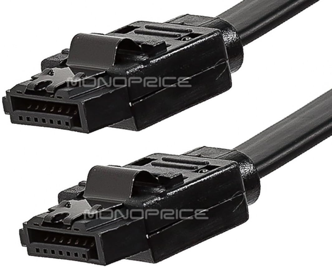 Monoprice 108779 SATA 6Gbps Data Cable Locking