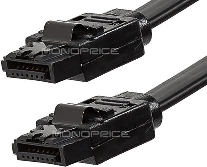 Monoprice 108779 SATA 6Gbps Data Cable Locking