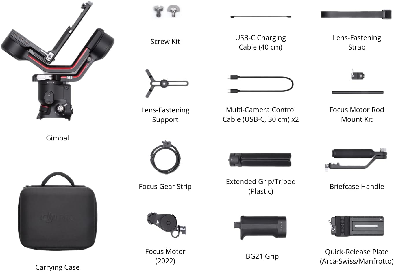 DJI RS 3 Combo 3-Axis Gimbal Stabilizer (Renewed)