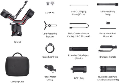 DJI RS 3 Combo 3-Axis Gimbal Stabilizer (Renewed)