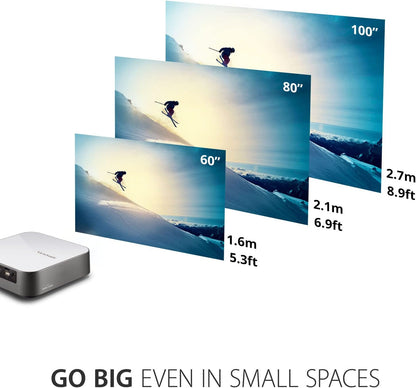 ViewSonic M2E-CR Portable 1080p Projector Harman Kardon