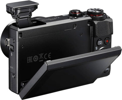 Canon G7 X Mark II PowerShot Digital Camera Bundle (Renewed)
