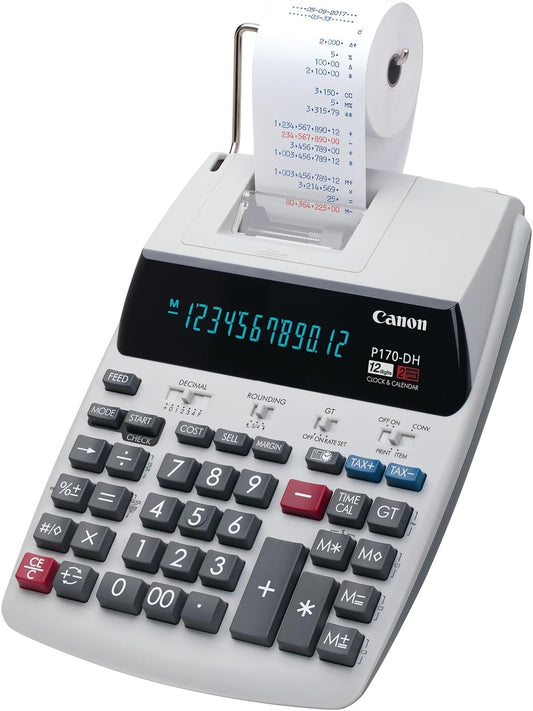 Canon MSS339805A01 P170-DH-3 Portable Printing Calculator