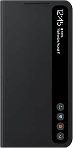 Samsung EF-ZG990CBEGUS Galaxy S21 FE 5G S View Cover Black — main product image