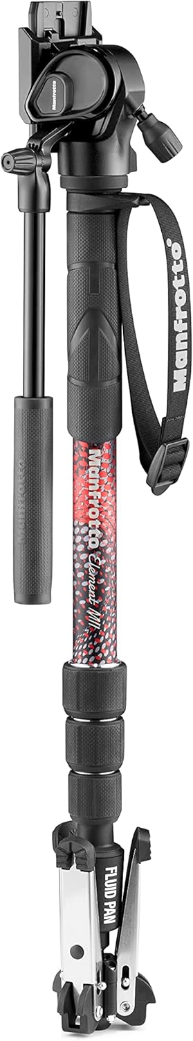 Manfrotto MVMELMIIA4LIVE Element MII Video Monopod Kit