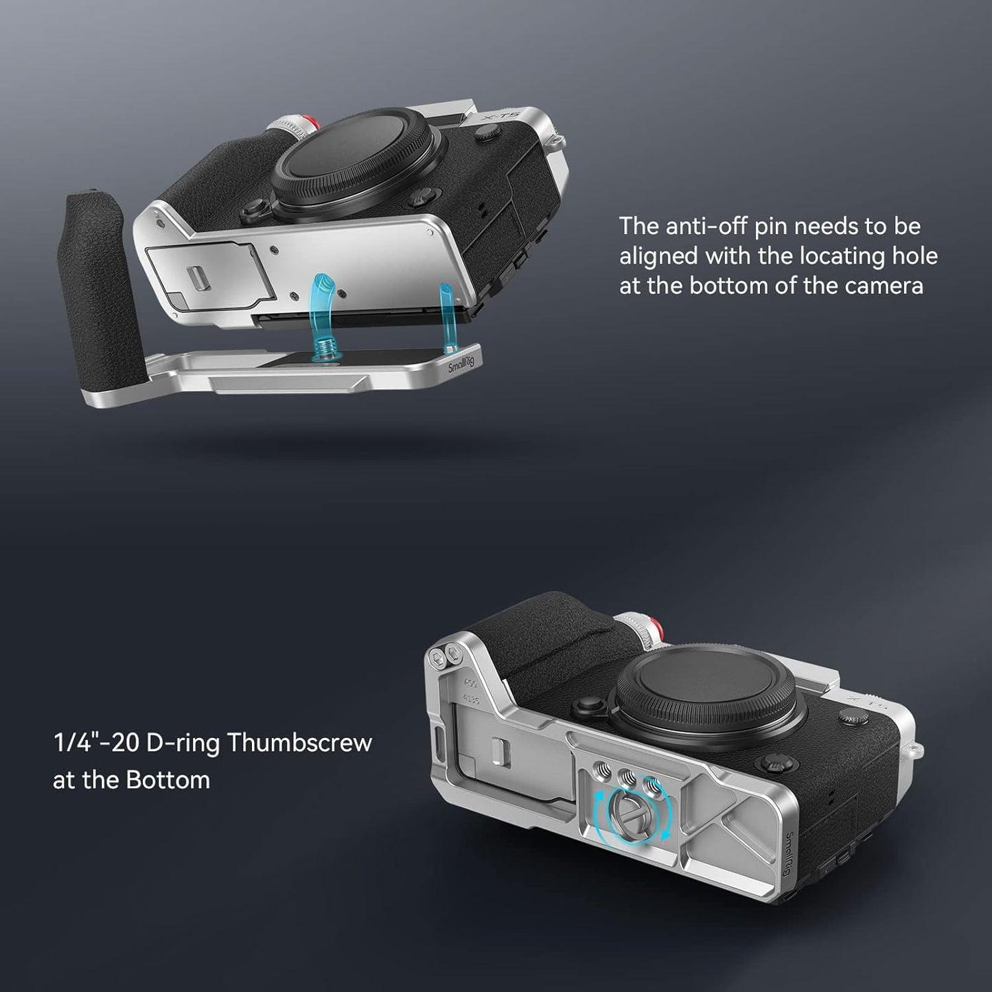 SmallRig 4136-CF Fujifilm X-T5 Handgrip L-Shape