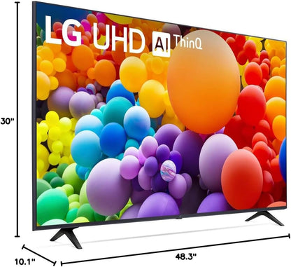 LG E6LG55UT7570PUB 55-Inch 4K Smart TV Bundle