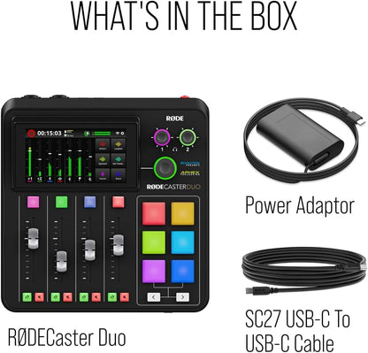 Rode Caster Duo Streaming Mixer - Renewed