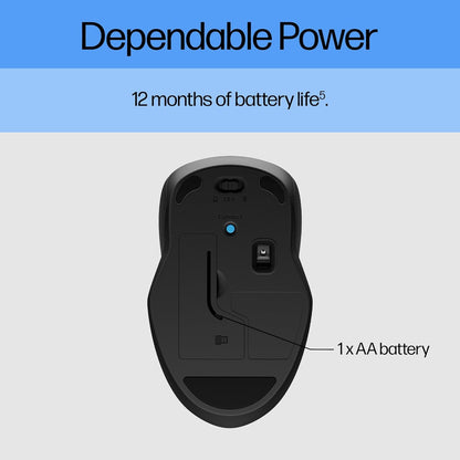 HP 6V2J7AA#ABL 250 Dual-Mode Bluetooth Mouse