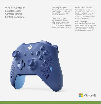 Microsoft Xbox Blue Sport SE Controller (Renewed)