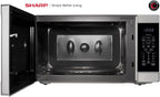 Sharp SMC2266KS 2.2 CuFt Stainless Microwave Oven