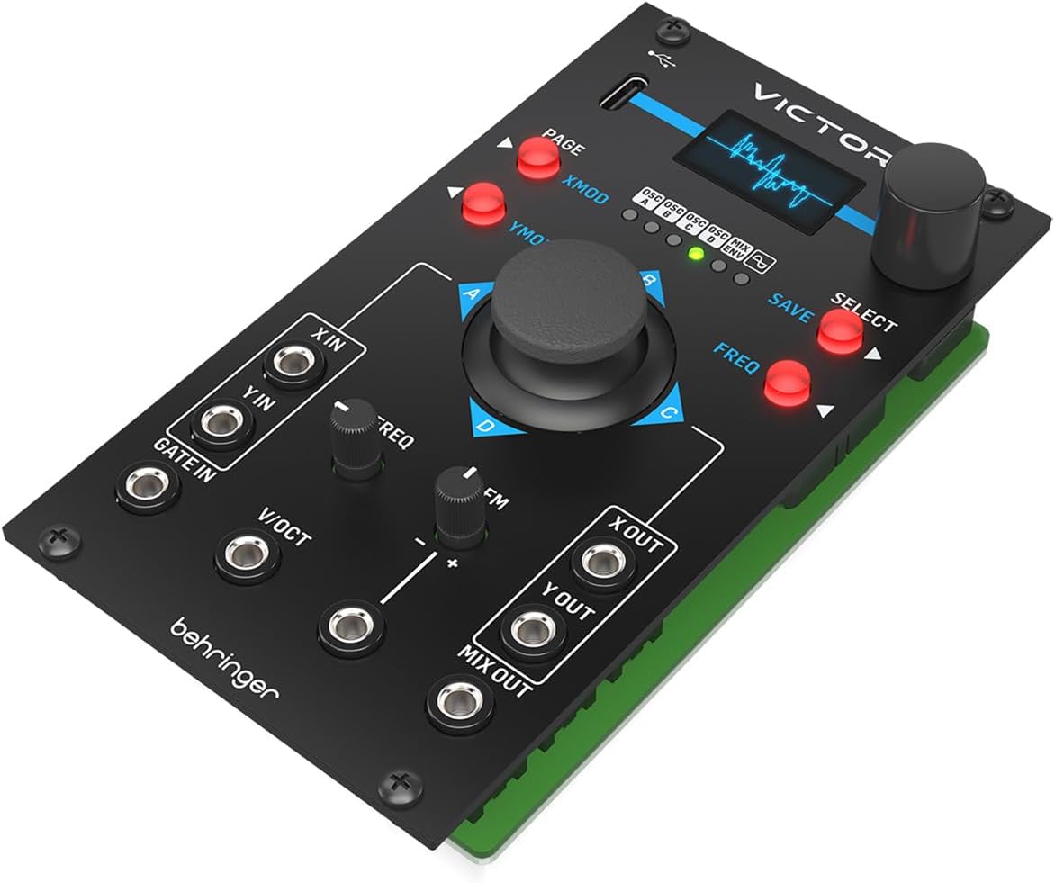 Behringer VICTOR 0720-ADA86-000 Quad Morphing Eurorack Oscillator