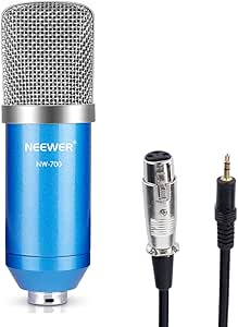 Neewer NW-700 Condenser Microphone Set - Blue