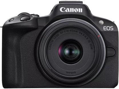 Canon E4CNEOSR501845STM EOS R50 Mirrorless Camera Bundle