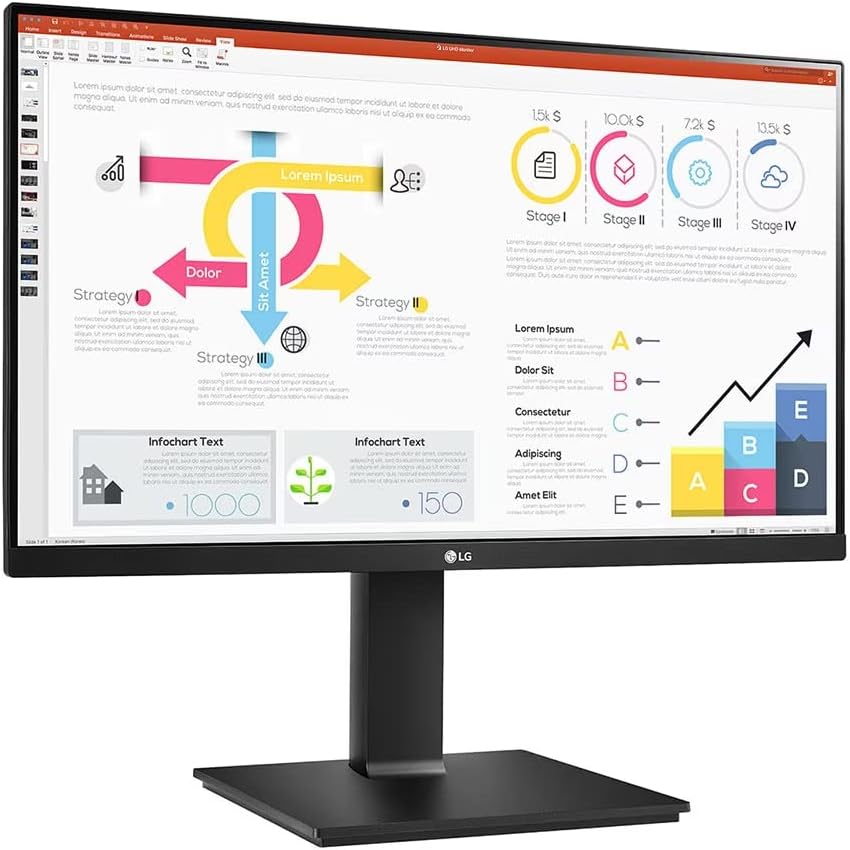 LG 24BP75Q-B 23.8" QHD IPS USB-C Monitor