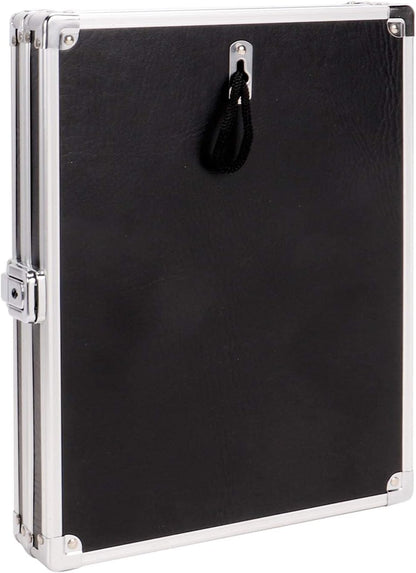 Vaultz VZ00151 Locking Storage Clipboard, Key Lock, Black