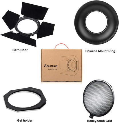 Aputure Barndoors Bowens Mount Lighting Modifier Kit