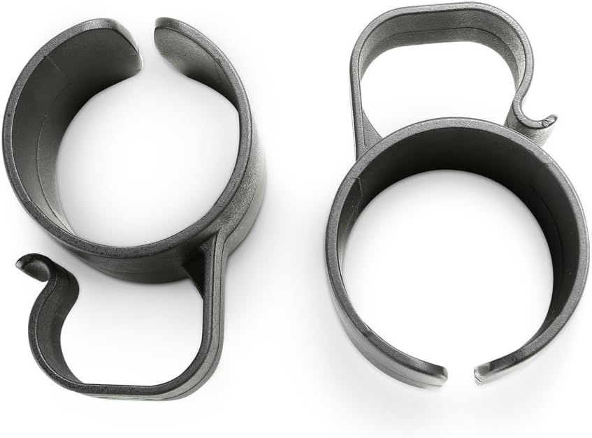 Gravity GSACC35B Speaker Pole: 35mm Cable Clips, 2-Pack, ABS