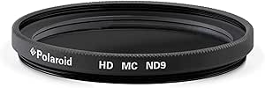 Polaroid PLFILND937 37mm Neutral Density ND 0.9 Filter