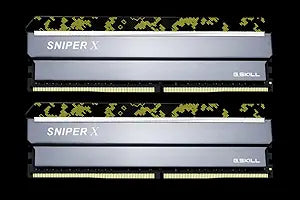 G.Skill F4-3200C16D-32GSXKB Sniper X - 32GB (2x16GB) DDR4 3200MHz Camouflage