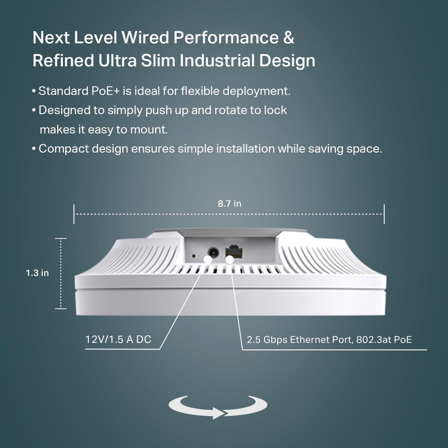 TP-Link EAP670 V2 Omada WiFi 6 AX5400 Access Point