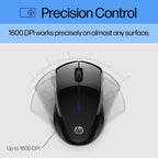 HP 28Y30AA#ABA X3000 G2 Wireless Mouse Black