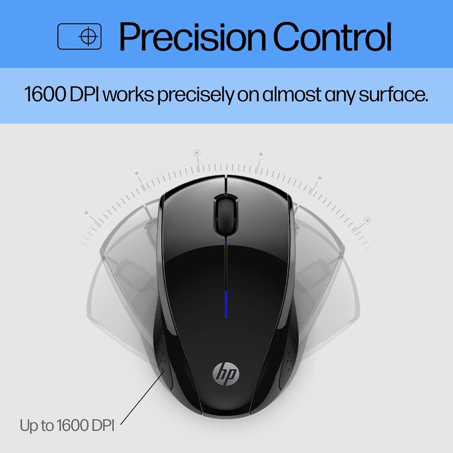 HP 28Y30AA#ABA X3000 G2 Wireless Mouse Black