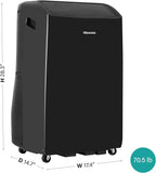 Hisense AHP1022TW1GD 10000 BTU Smart Portable AC