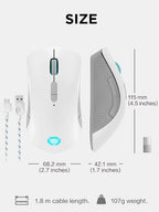 Lenovo GY51C96033 Legion M600 RGB Wireless Gaming Mouse