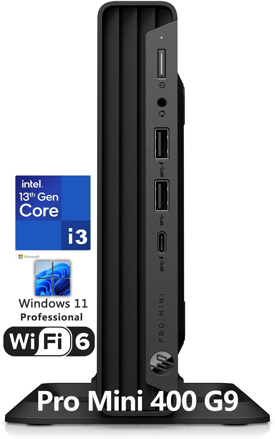 HP Pro Mini 400 G9 i3-13100T Business Desktop PC