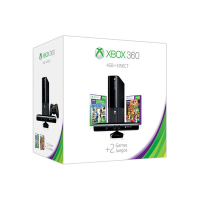Microsoft N7V-00001 Xbox 360 4GB Kinect Holiday Bundle