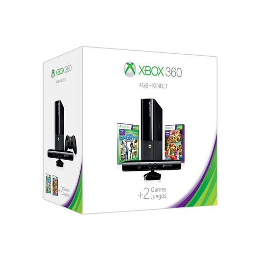 Microsoft N7V-00001 Xbox 360 4GB Kinect Holiday Bundle
