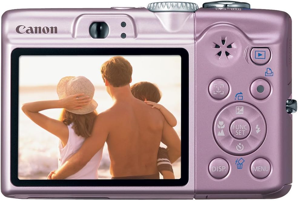 Canon A1100IS Pink 12.1MP Digital Camera
