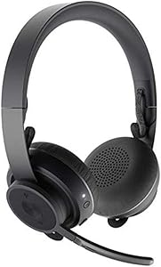 Logitech 25063 Zone Dual Speaker Wireless Bluetooth Headset