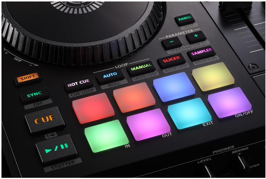 Roland DJ-707M Four-Channel Serato DJ Controller