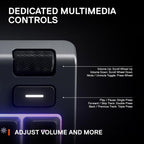 SteelSeries Apex 3 RGB Gaming Keyboard - Water Resistant