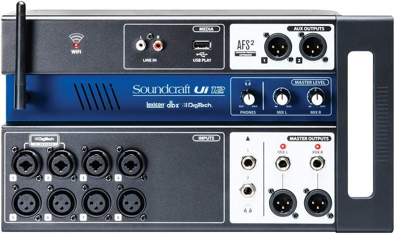 Soundcraft Ui12 Remote-Controlled Digital Mixer — main product image