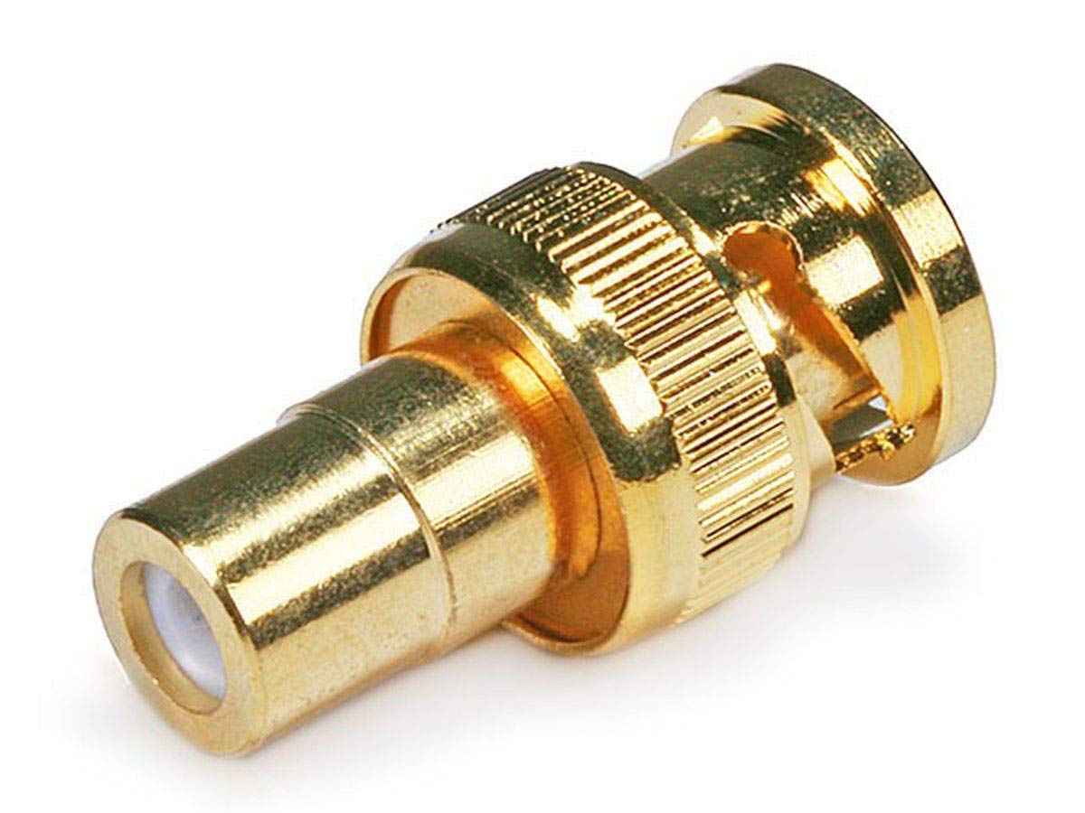 Monoprice 104121 Gold-Plated BNC to RCA Adapter
