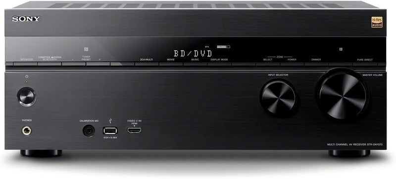 Sony STRDN1070 7.2 Channel Hi-Res 4K AV Receiver — main product image